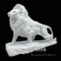 High Workmanship Life Size animal Lion stone sculpture